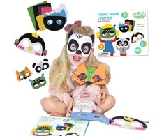 Woopie Artfun WOOPIE Kūrimo Rinkinys Kaukė Vilkimo Rinkinys 4 vnt.