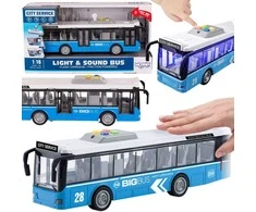 WOOPIE Autobusas Interaktyvus 1:16 su garsais ir šviesomis