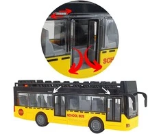 WOOPIE Autobusas su Šviesomis ir Atidaromomis Durimis