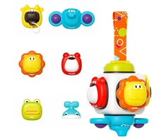 WOOPIE BABY 6 in 1 sensorinis kubas Gyvūnai