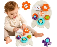 WOOPIE BABY 7-in-1 Educational Rocket Activity Board