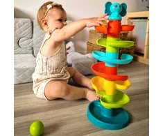 WOOPIE Kulodromas Spiralė su 3 Kamuoliukais