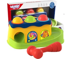 Woopie Baby WOOPIE Kūdikio Žaislas Vykdantį Įrankį - Spalvinga Vygimo Būda su Plaktuku