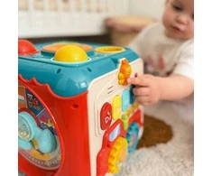 WOOPIE BABY daugiafunkcis Montessori veiklos kubas 6 in 1 nuo 18 mėn