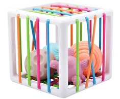 Woopie Baby WOOPIE Elastinga Jutiklinė Kubo Sorteris Vaikams 5 el.