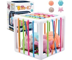 Woopie Baby WOOPIE Elastinga Jutiklinė Kubo Sorteris Vaikams 5 el.