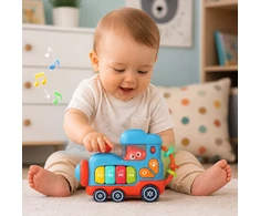 WOOPIE BABY Interactive Musical Piano Locomotive