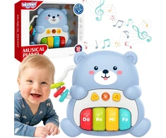 WOOPIE BABY Interactive Piano Musical Teddy Bear 1 piece