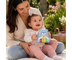 WOOPIE BABY Interactive Piano Musical Teddy Bear 1 piece