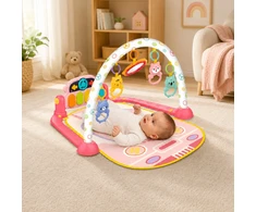 WOOPIE BABY interaktyvus pianino žaidimų kilimėlis kūdikiams 3 viename