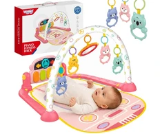 WOOPIE BABY interaktyvus pianino žaidimų kilimėlis kūdikiams 3 viename
