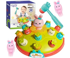 Interaktyvus refleksų žaidimas Įkalk morką WOOPIE BABY