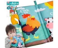 Woopie Baby WOOPIE 48266 Gyvūnų uodegos knyga