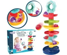 Woopie Baby WOOPIE Kulodromas Spiralė + 2 Kamuoliukai