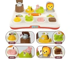 Woopie Baby WOOPIE Edukacinė Žaislas Pop Up Gyvūnai