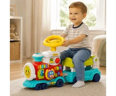 WOOPIE BABY Locomotive Pusher Ride-on 2-in-1 Interactive Train