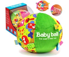 Woopie Baby WOOPIE Minkšta Sensorinė Kamuoliukas Pani Metka su Žymenimis + Garso Efektu