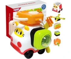 WOOPIE BABY Montessori manipuliacinis konstruktorius Katino automobilis 1