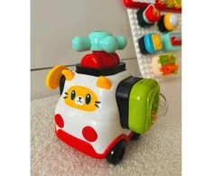 WOOPIE BABY Montessori manipuliacinis konstruktorius Katino automobilis