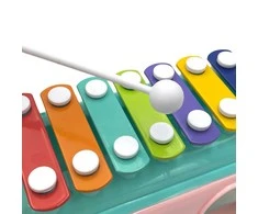 Woopie Baby Woopie kūdikių muzikos rūšiavimas su cimbalais žaliaisiais