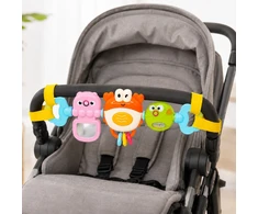 WOOPIE BABY Pendant for Stroller Crib Sensory Playing Crab Mirror Fish 6m
