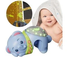 Žvaigždžių Projektorius Drambliukas WOOPIE BABY