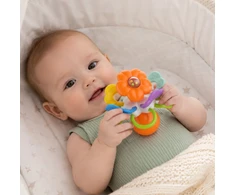 WOOPIE BABY Rattle Sensory Teether Flower 0m+