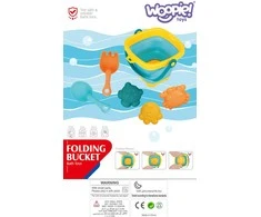 Žaislų rinkinys WOOPIE BABY skirtas žaisti smėlyje, mėlynas
