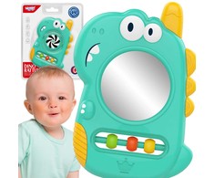 WOOPIE BABY sensorinis žaislas-kramtukas-veidrodėlis Dino