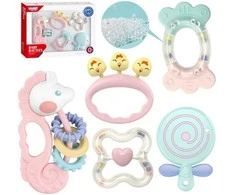 Sensorinių WOOPIE BABY barškučių rinkinys 5vnt