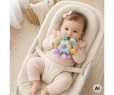 WOOPIE BABY Sensory Toy Teether Ball 3in1 Ball 6m+