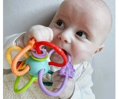 Woopie Baby Woopie Jutiklinė Žaislas Kramtukas Barškutis 2in1