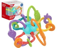 Woopie Baby Woopie Jutiklinė Žaislas Kramtukas Barškutis 2in1