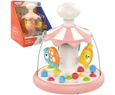 Woopie Baby Woopie Sukamasis Žaislas su Gyvūnais Rausvas
