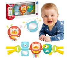 WOOPIE BABY Stroller Pendant Crib Sensory Playing Rattle Mirror 6m+
