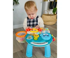 Woopie Vaikiškas vežimėlis Edukacinis stalas Paspirtukas Rider 4in1
