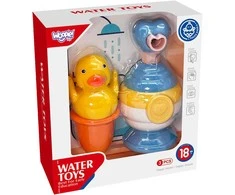 Woopie Baby WOOPIE 47641 Vonios žaislų puodelis + antis