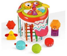 WOOPIE BABY interaktyvus sensorinis edukacinis kubas 1452