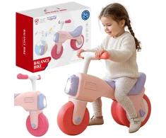 Woopie Baby WOOPIE Balansinis dviratukas Ride-On Sound 18m+ Rožinė