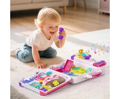 Woopie Baby WOOPIE Interactive Manipulative Board Busy Car Suitcase 3in1 Sound Light