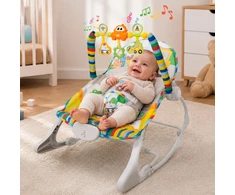 Woopie Baby WOOPY BABY interaktyvus šokinėjantis žaislas su vibracija ir arka, daugiaspalvis