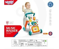 Woopie Baby WOOPIE Vaikiškas muzikos vaikštynė su piešimo lenta