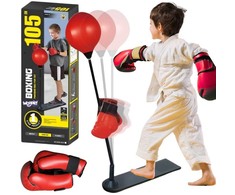 Reguliuojamas stovimos kriaušės bokso komplektas 70–105 cm WOOPIE