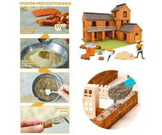WOOPIE Brick Villa Construction Set 461 pieces for Children