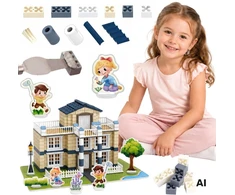 WOOPIE Construction Set Building with Bricks Residence Dream House 311 pcs Bricks