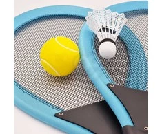 WOOPIE Large Tennis Badminton Rackets for Kids Set + Shuttlecock
