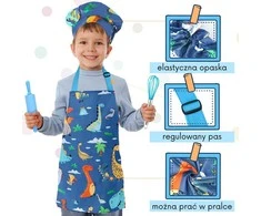 WOOPIE Dino Mažojo virėjo rinkinys