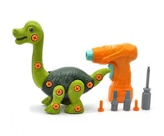 Woopie Konstrukcinis rinkinys – Brachiosaurus dinozauras su gręžtuvu 31 vnt.