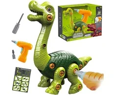 Woopie Konstrukcinis rinkinys – Brachiosaurus dinozauras su gręžtuvu 31 vnt.