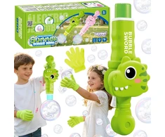 WOOPIE Dinosaur Smoke Bubble Gun Fog Bubble Machine Rechargeable